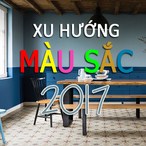 Xu hướng màu sắc 2017